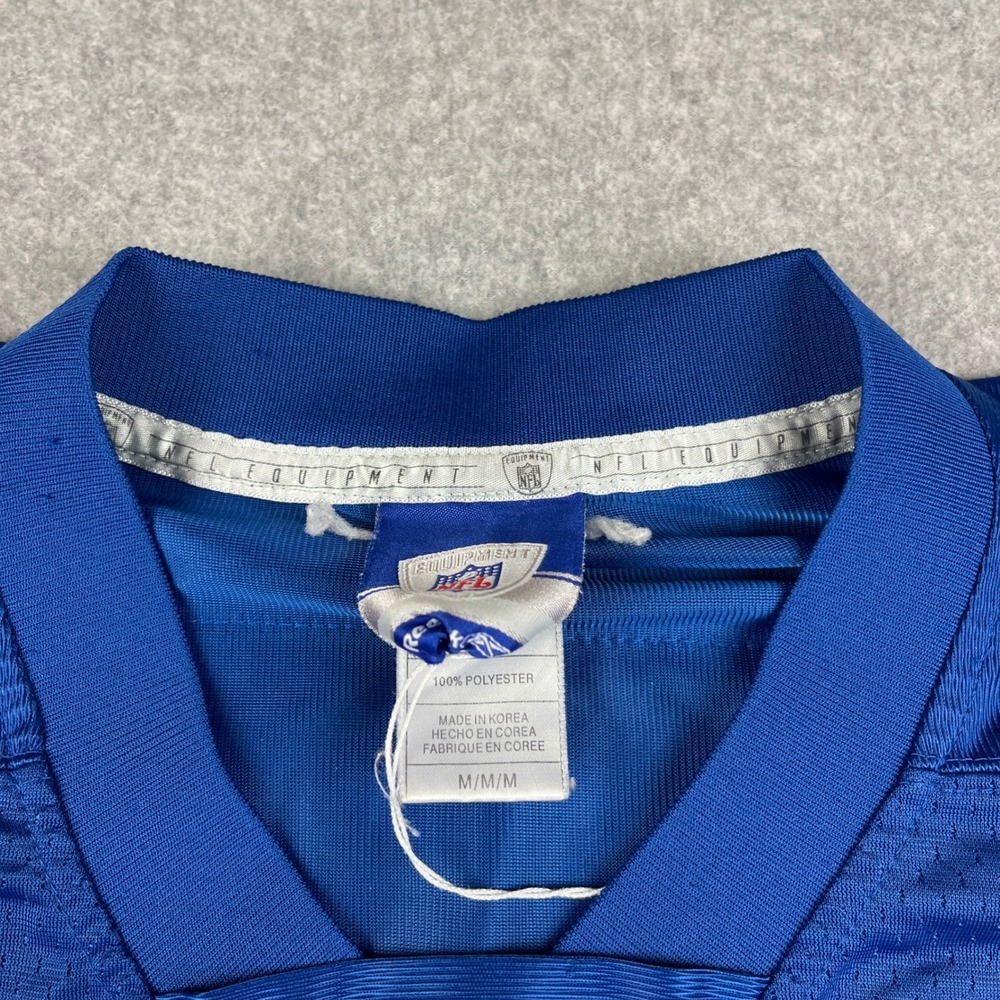 Reebok Football Jersey Mens Medium Blue Indianapolis Colts Cato June 59 NFL - Picture 3 of 6